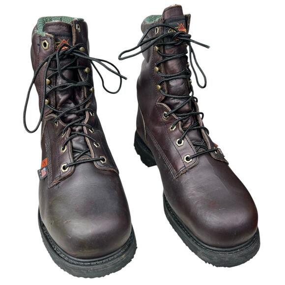Thorogood Men’s American Heritage Steel Toe Brown Leather Work Boot Size US 8 D - Picture 5 of 11